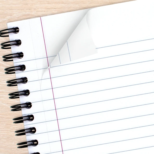 Alt view image 6 of 7 - Cambridge Wirebound Legal Ruled Business Notebook, 80 Sheets, 8.25" x 11", Gray