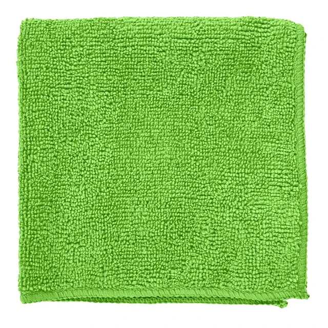 Alt view image 3 of 4 - Etienne Alair Microfiber Cleaning Cloth 12-Pack, 12 x 12 Inches, Green, Super Soft