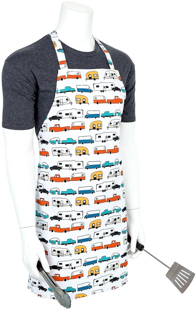 Main image of Camco 53257 Life Is Better at the Campsite Camper/RV Apron, Machine Washable, 100% Cotton