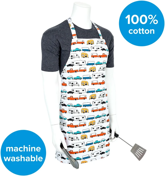 Alt view image 5 of 6 - Camco 53257 Life Is Better at the Campsite Camper/RV Apron, Machine Washable, 100% Cotton