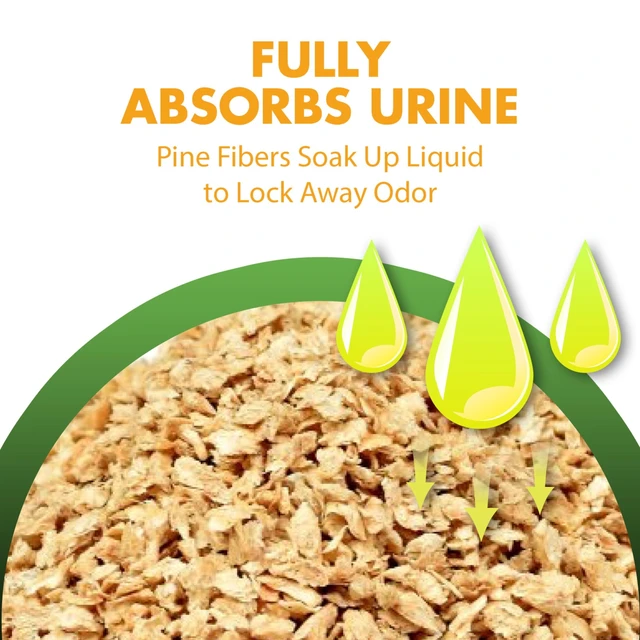 Alt view image 4 of 5 - 20lb Feline Pine Original 100% Natural Cat Litter