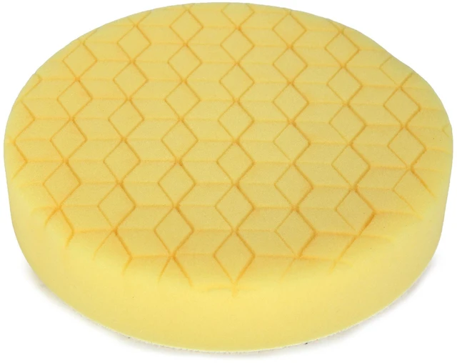 Alt view image 3 of 4 - WEN 5-Inch Medium-Grit Diamond-Cut Foam Polishing Pads for Light Polishing, Three Pack