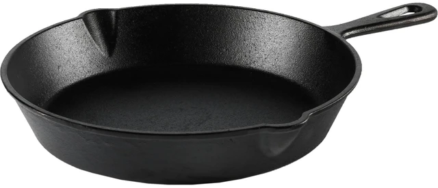 Main image of Ozark Trail 10.5 in Pre-Seasoned Cast Iron Skillet with Handle