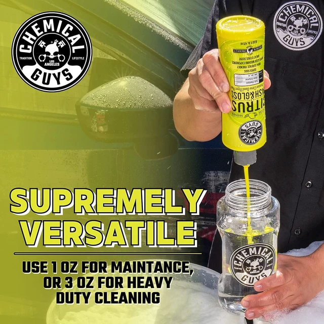 Alt view image 6 of 6 - Chemical Guys Citrus Wash & Gloss Concentrated Car Wash 16 oz