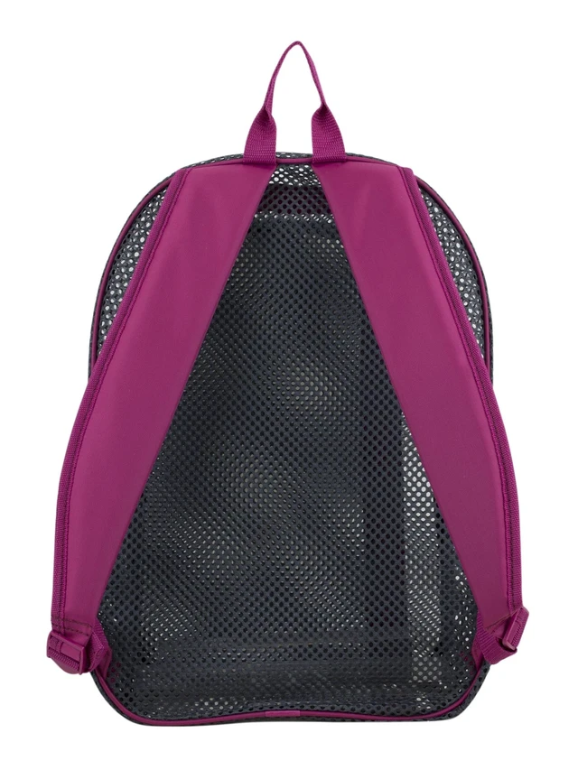 Alt view image 3 of 6 - Eastsport Unisex Active Lifestyle Mesh Backpack, Graphite