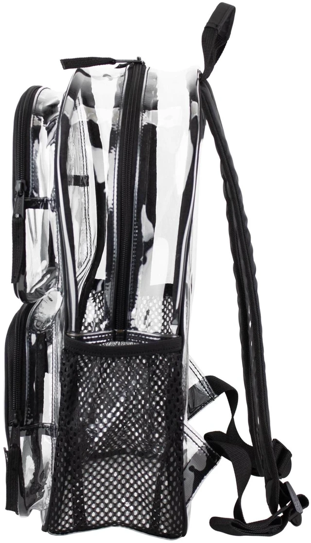 Alt view image 6 of 6 - Eastsport Primo Clear 16" Backpack, Black