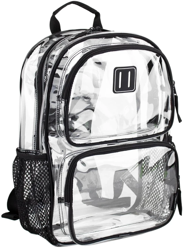 Alt view image 3 of 6 - Eastsport Primo Clear 16" Backpack, Black
