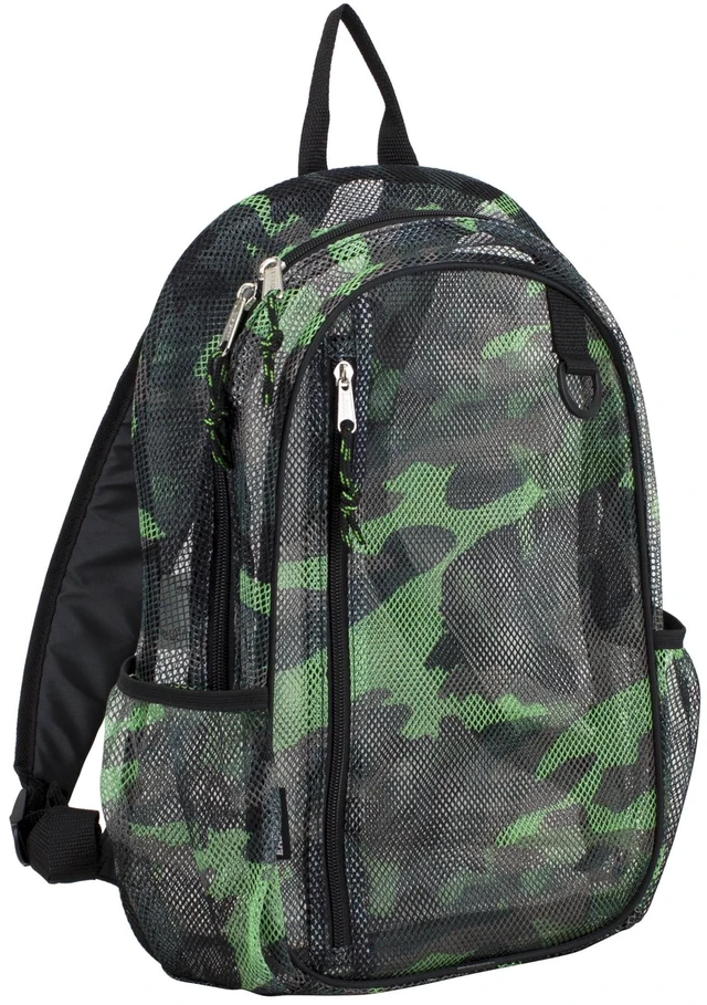 Main image of Eastsport Unisex Active Lifestyle Mesh Backpack, Camo