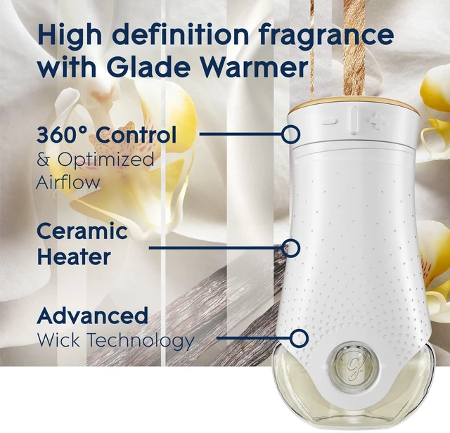 Alt view image 3 of 5 - Glade PlugIns Scented Oil Refills, Sheer Vanilla Embrace, Essential Oil Infused Wall Plug In, 5 Count, 3.35 Fl Oz