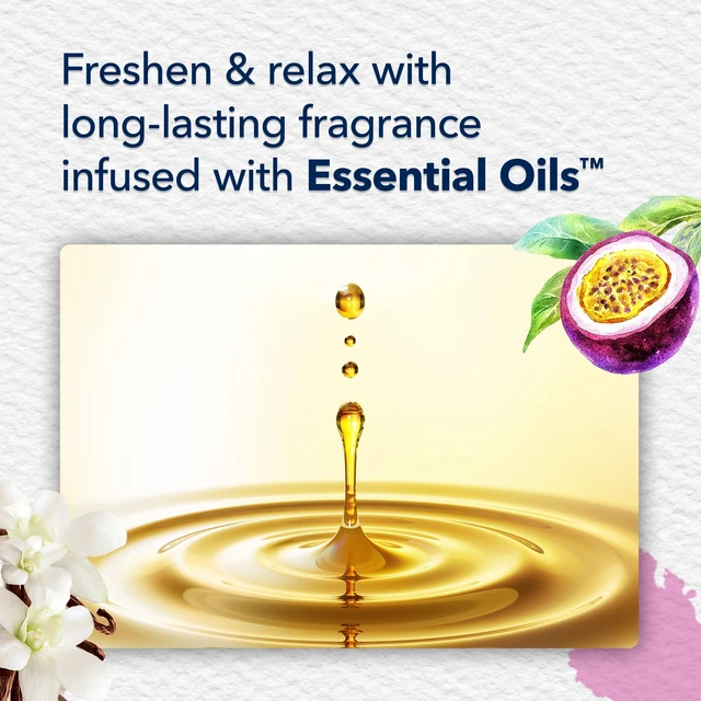 Alt view image 4 of 5 - Glade PlugIns Scented Oil 3.35FL OZ 5 Refills Vanilla Passion Fruit Air Freshener Essential Oil Infused Wall Plug In