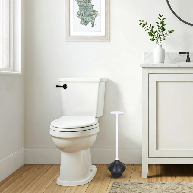 Alt view image 5 of 6 - Korky 92-4 Toilet Plunger, Flexible Rubber, Fits All Bowl Shapes, Clears Common Clogs