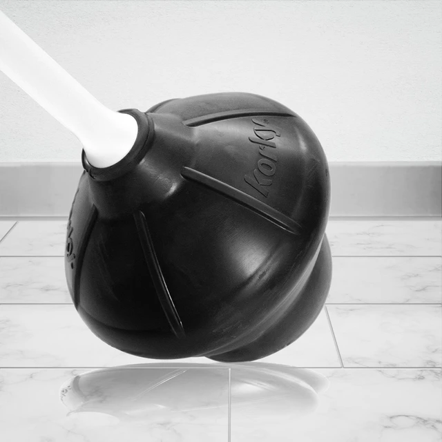 Alt view image 3 of 6 - Korky 92-4 Toilet Plunger, Flexible Rubber, Fits All Bowl Shapes, Clears Common Clogs