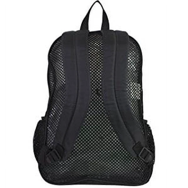 Alt view image 4 of 4 - Eastsport Mesh Backpack with Adjustable Padded Shoulder Straps, Black