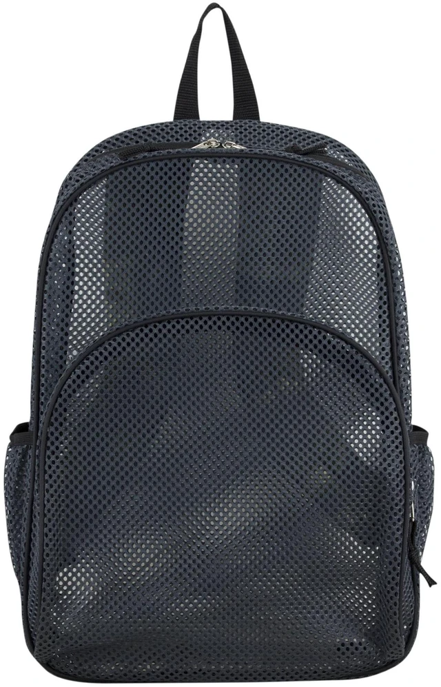 Alt view image 6 of 6 - Eastsport Mesh Backpack with Adjustable Padded Shoulder Straps, Graphite/Camo