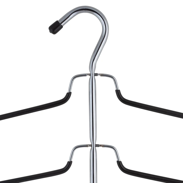 Alt view image 4 of 6 - Organize It All 6-Tier Blouse Tree Metal Clothes Shirt Hanger, Chrome