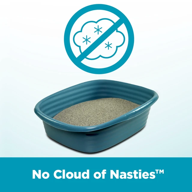 Alt view image 2 of 5 - Arm & Hammer Cloud Control Multi-Cat Clumping Cat Litter with Hypoallergenic Light Scent, 14lb