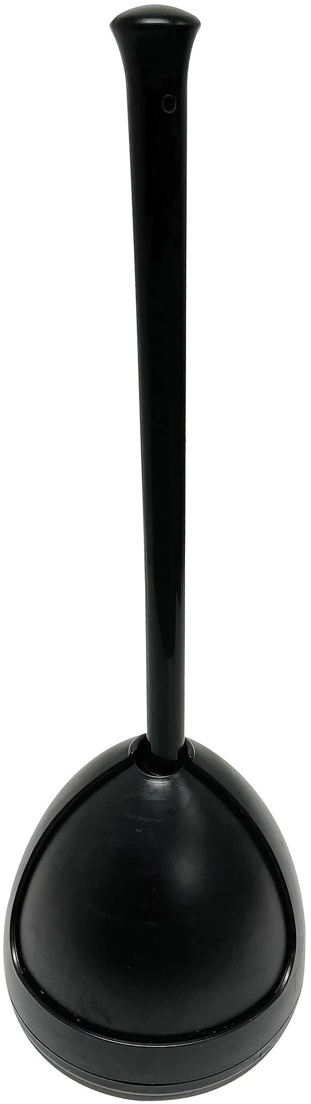 Main image of Plumb Craft Toilet Plunger with Twist Caddy Storage Holder, Black