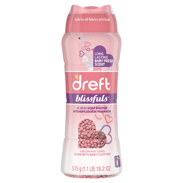 Alt view image 5 of 6 - Dreft Blissfuls Baby Fresh Laundry Scent Booster Beads, 18.2 oz