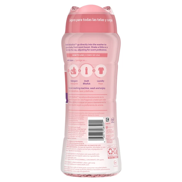 Alt view image 2 of 6 - Dreft Blissfuls Baby Fresh Laundry Scent Booster Beads, 18.2 oz