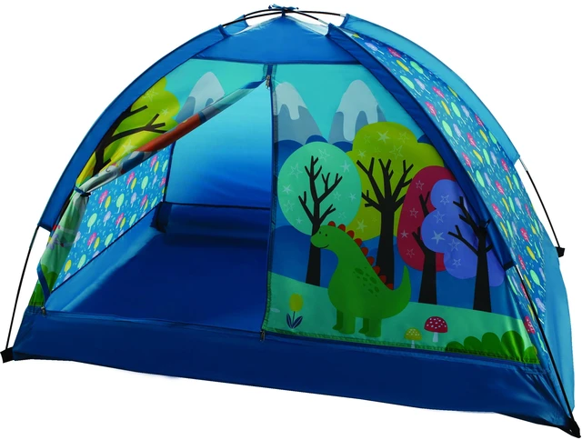 Alt view image 6 of 6 - Crckt Kids Polyester Indoor Camping Play Tent, Majestic Design Print, 60"L x 36"W x 36"H
