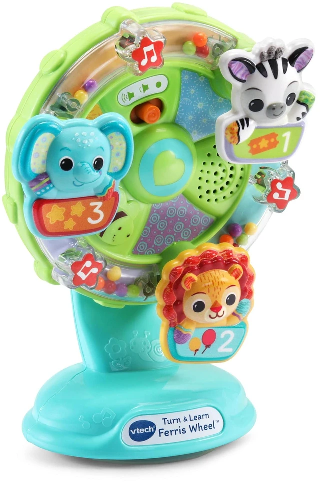 Alt view image 5 of 6 - VTech Turn & Learn Ferris Wheel Baby and Toddler Toy