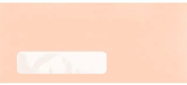 Main image of LUXPaper #10 Window Envelopes, 4-1/8 x 9-1/2, 80lb, Blush Pink, 50-Pack