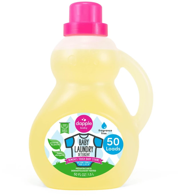 Main image of Dapple Baby Laundry Detergent Fragrance-Free 50 fl oz Bottle