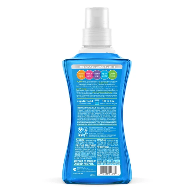 Alt view image 5 of 7 - Method Laundry Detergent Fresh Air, 53.5 fl oz, 66 Loads