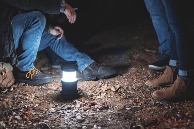 Alt view image 6 of 6 - NEBO Big Poppy 300 lm LED Lantern and 120 lm LED Spot Light