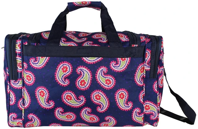 Alt view image 3 of 3 - CalBags Classic Prints 19-Inch Duffel Bag, Floral Paisley