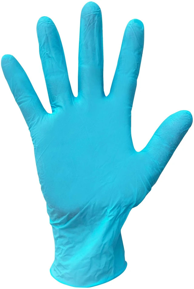 Alt view image 3 of 6 - AWP Pro Disposable Nitrile Gloves, Latex-Free, Unisex, Blue, 50 Count