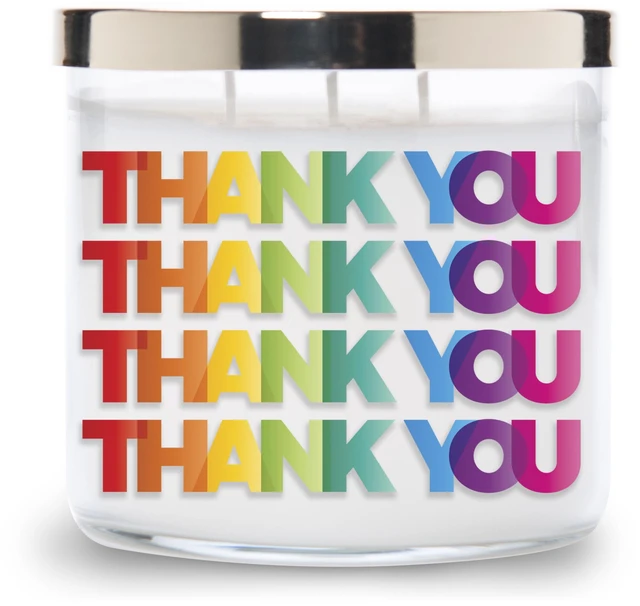 Main image of Colonial Candle Thank You 14.5Oz Scented 3-Wick Candle