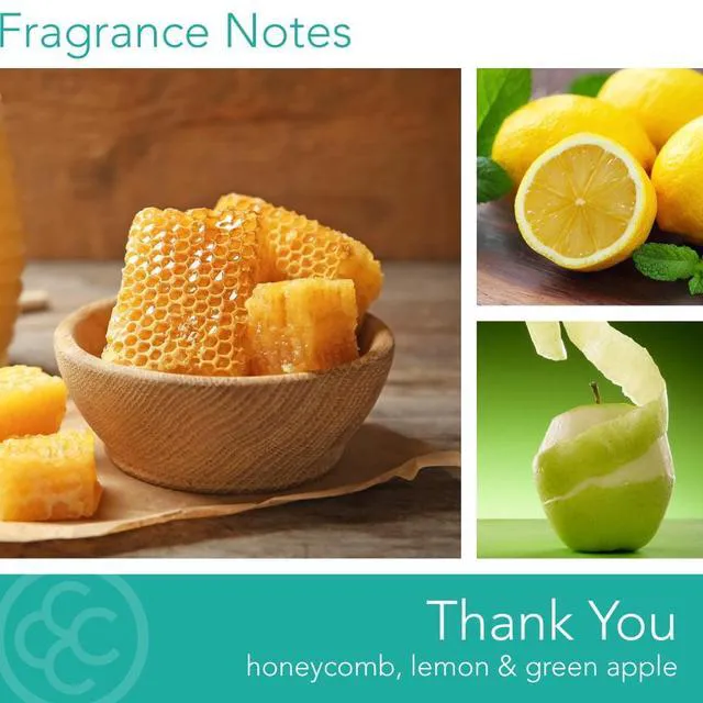 Alt view image 6 of 6 - Colonial Candle Thank You 14.5Oz Scented 3-Wick Candle