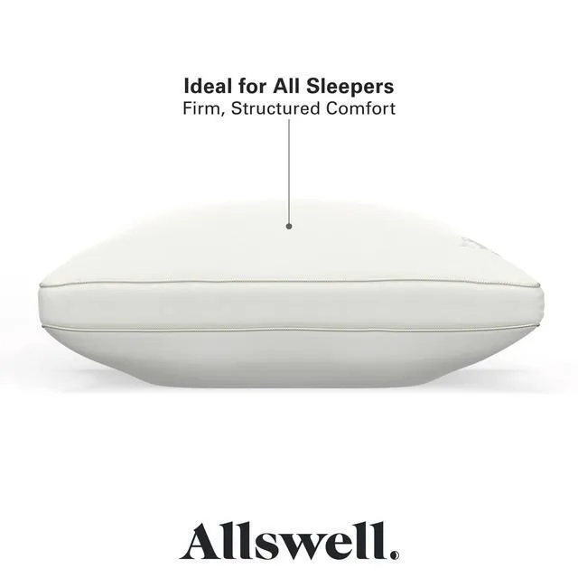 Alt view image 3 of 7 - Allswell Down Alternative Bed Pillows, Standard/Queen, Firm, All Positions
