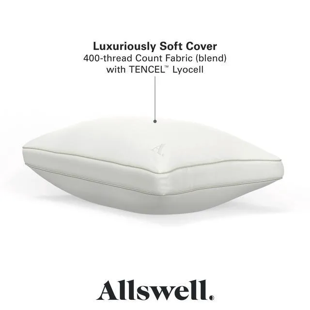 Alt view image 4 of 7 - Allswell Down Alternative Bed Pillows, Standard/Queen, Firm, All Positions