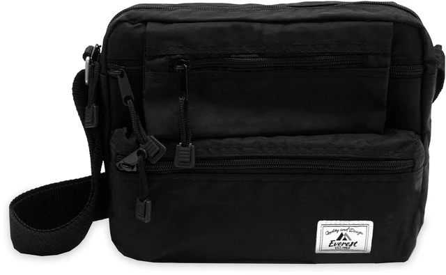 Main image of Everest Unisex Cross Body Bag Black