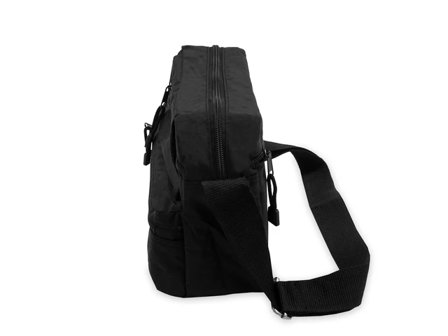 Alt view image 3 of 4 - Everest Unisex Cross Body Bag Black