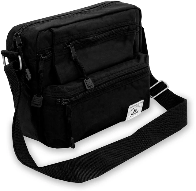 Alt view image 2 of 4 - Everest Unisex Cross Body Bag Black