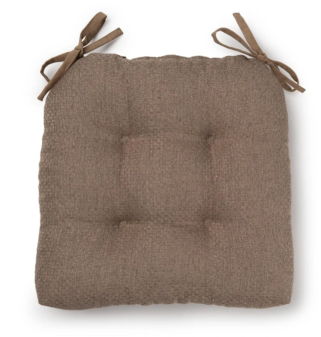 Main image of Better Homes & Gardens Shredded Memory Foam Chair Cushion, Tan, 16" x 14.5", Single