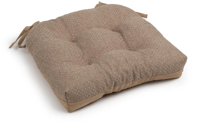 Alt view image 5 of 5 - Better Homes & Gardens Shredded Memory Foam Chair Cushion, Tan, 16" x 14.5", Single