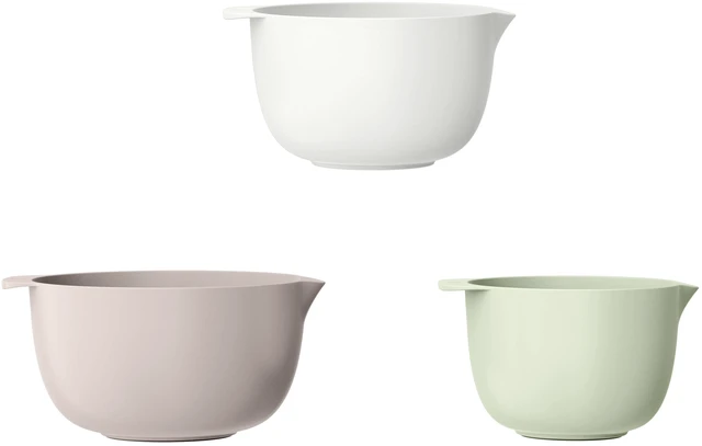 Alt view image 4 of 6 - Beautiful by Drew Barrymore 3-Piece Nesting Mixing Bowl Set, Assorted Colors