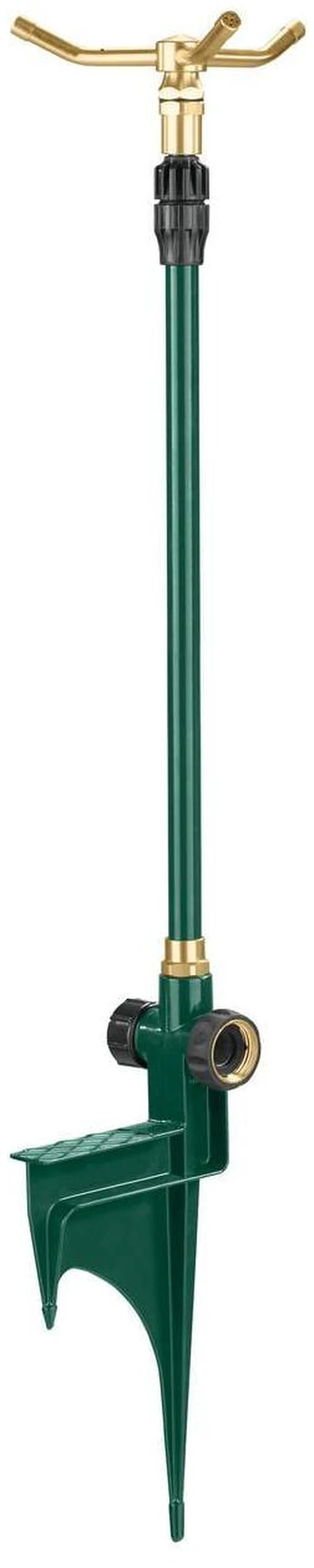 Main image of Orbit 3-Arm Rotating Lawn Sprinkler on Adjustable Step Spike