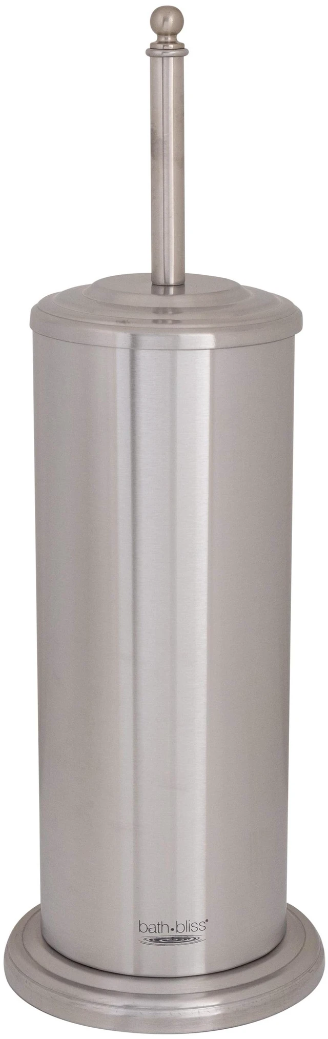 Alt view image 4 of 5 - Bath Bliss 18.5"H x 4.9"L Stainless Steel Bathroom Toilet Plunger