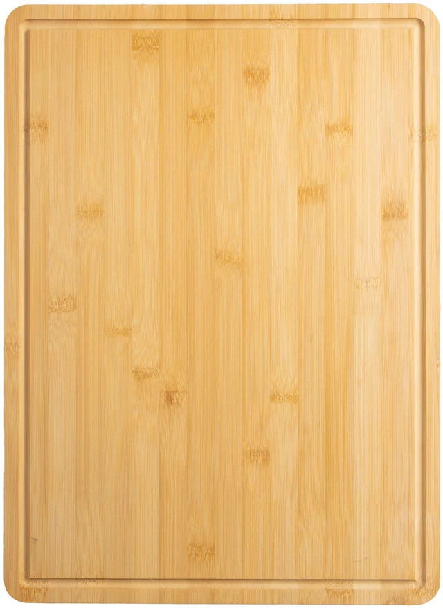 Main image of Mainstays Bamboo Cutting Board 14in x 19.5in, Non-slip with Juice Groove