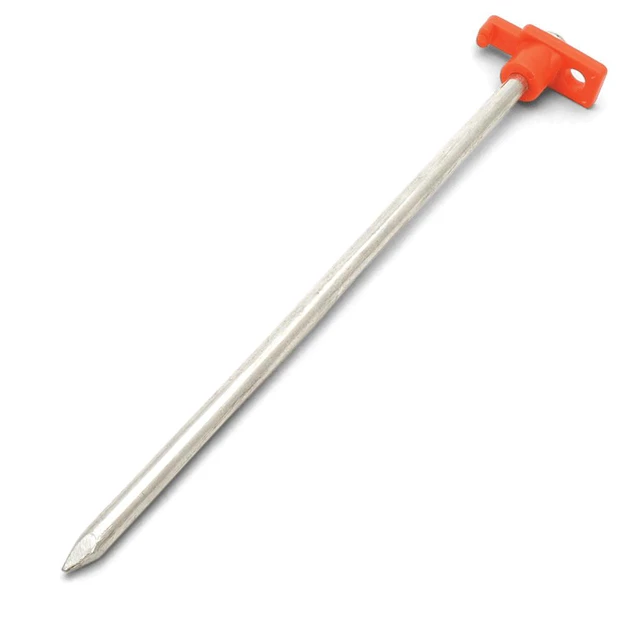Alt view image 4 of 4 - Coghlan's 10" Steel Nail Pegs 12-Pack, Tent Stake for Hard Ground