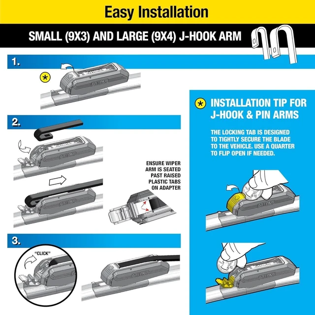 Alt view image 3 of 6 - Rain-X Latitude 18" 2-in-1 Water Repellency Windshield Wiper Blade