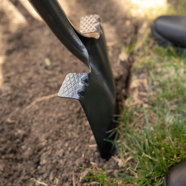 Alt view image 5 of 6 - Expert Gardener Fiberglass D-Handle Garden Spade with Ergonomic Comfort Grip
