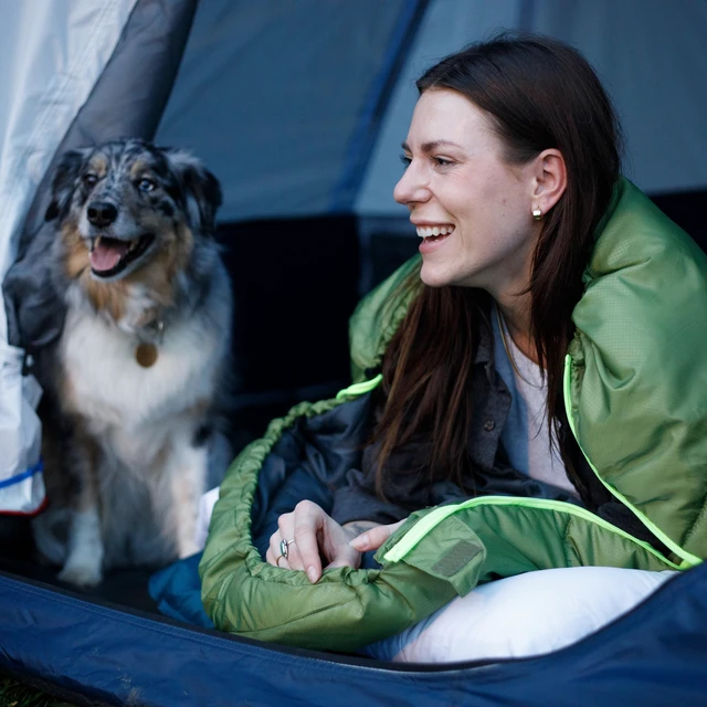 Alt view image 3 of 6 - Ozark Trail 50F Compact Mummy Adult Sleeping Bag, Green, 88.6in x 31.5in