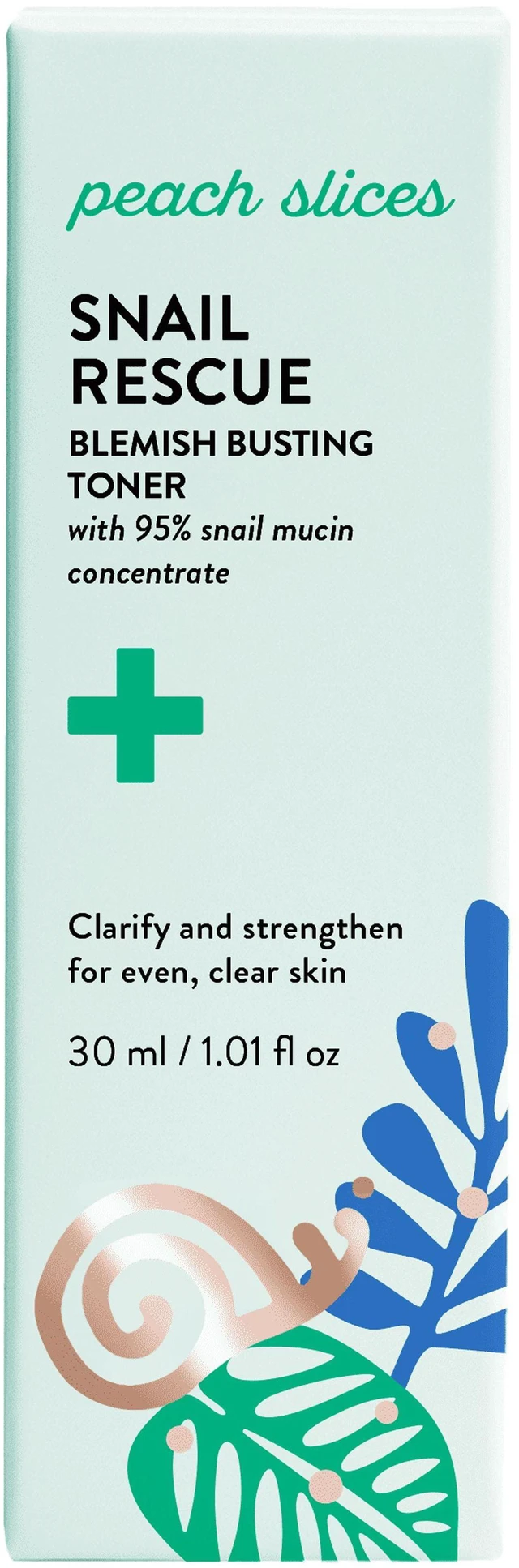 Alt view image 2 of 6 - 4-Pack Peach Slices Snail Rescue Blemish Busting Facial Toner, 30ml