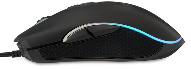 Alt view image 6 of 7 - Onn Wired USB Gaming Mouse with Adjustable DPI, Backlit, 7-Button, Black